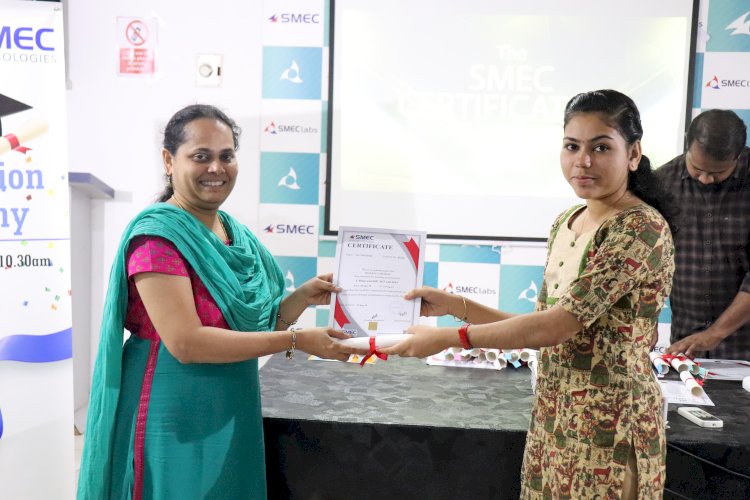 Certification Ceremony of SMEC Technologies Students