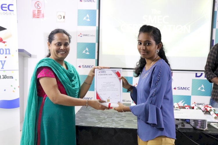 Certification Ceremony of SMEC Technologies Students