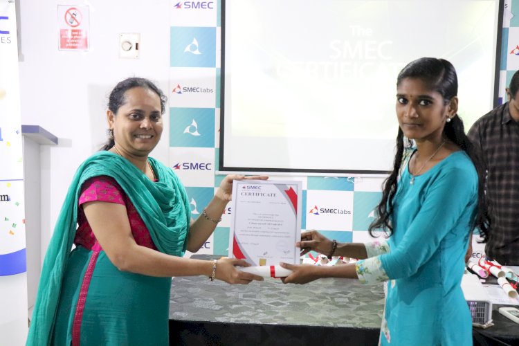 Certification Ceremony of SMEC Technologies Students