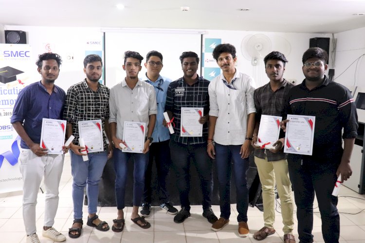 Certification Ceremony of SMEC Technologies Students