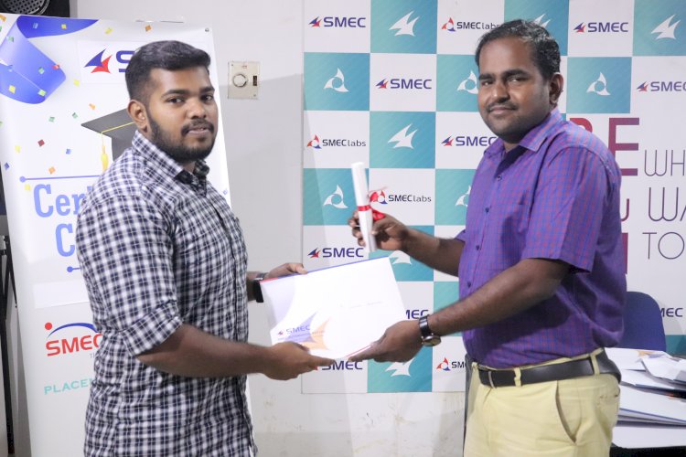 SMEClabs - Instrumentation department Certification Ceremony