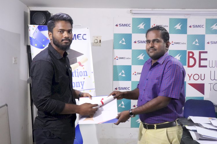 SMEClabs - Instrumentation department Certification Ceremony