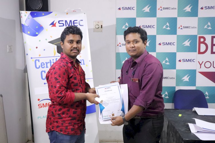 SMEClabs - Instrumentation department Certification Ceremony