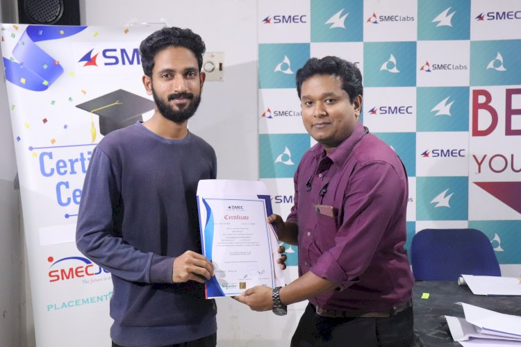 SMEClabs - Instrumentation department Certification Ceremony