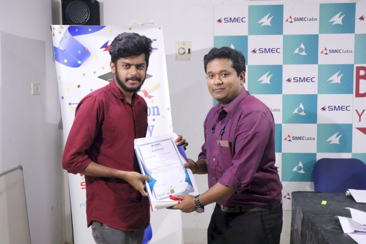 SMEClabs - Instrumentation department Certification Ceremony