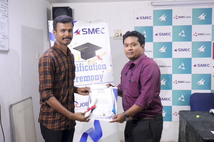 SMEClabs - Instrumentation department Certification Ceremony