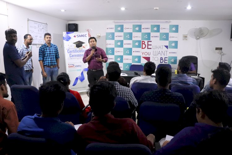 SMEClabs - Instrumentation department Certification Ceremony