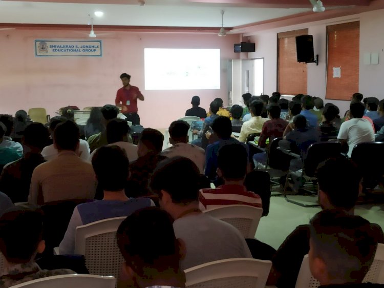 Technical Seminar conducted @Jhondale Polytechnic college for ME,EL,EXTC